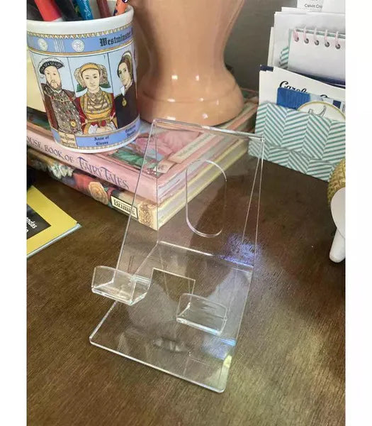Gems Phone Stand - Clear
