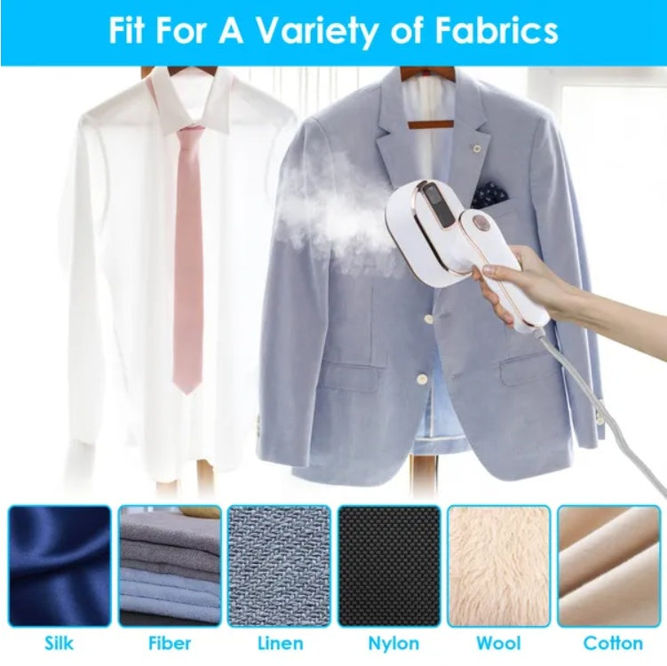 Portable Handheld Steamer For Hang Flat Ironing Travel Garment Steamer With  Rotatable Handle 10S Fast Heating Clothing Wrinkles Remover For Home Office Travel